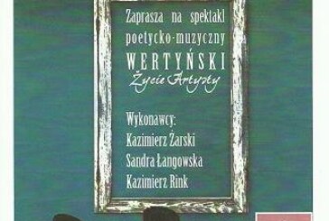 Spektakl poetycko-muzyczny w Cekcynie „Wertyński – życie artysty”