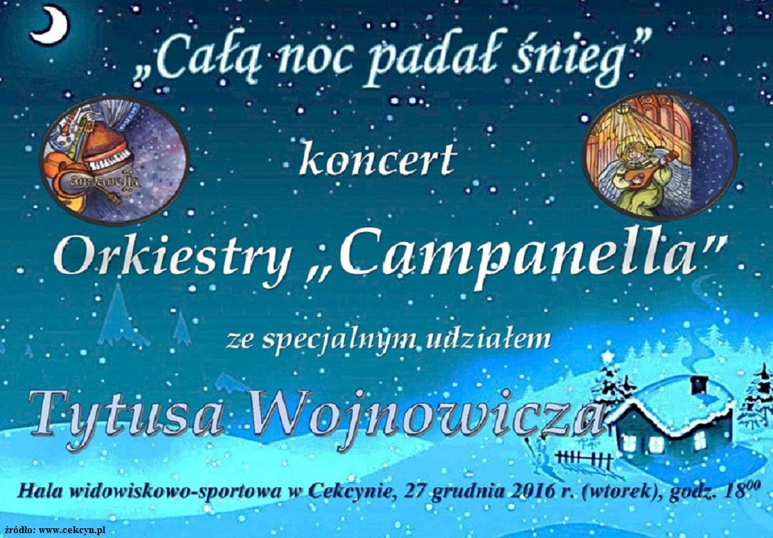 Koncert „Campanelli” w Cekcynie