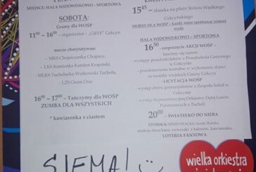 25. Finał WOŚP w Cekcynie – program