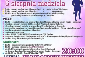 XIX DNI GMINY CEKCYN – program